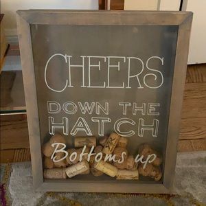 Cork Collector Shadow Box